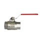 SS Ball Valve IC (RACER) Forged Investment Casting CF 8 Screwed Stainless Steel 304. (ISO MARKED)